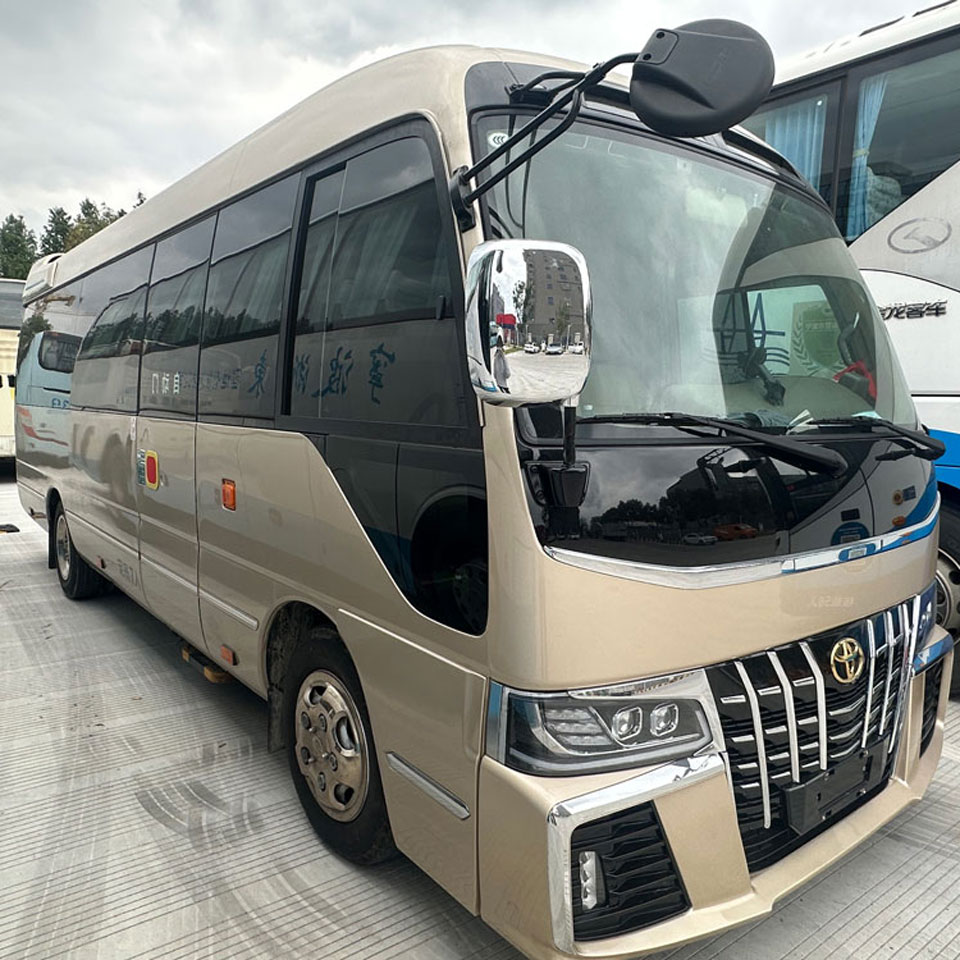 7 Seats Used Gasoline Luxury Coaster