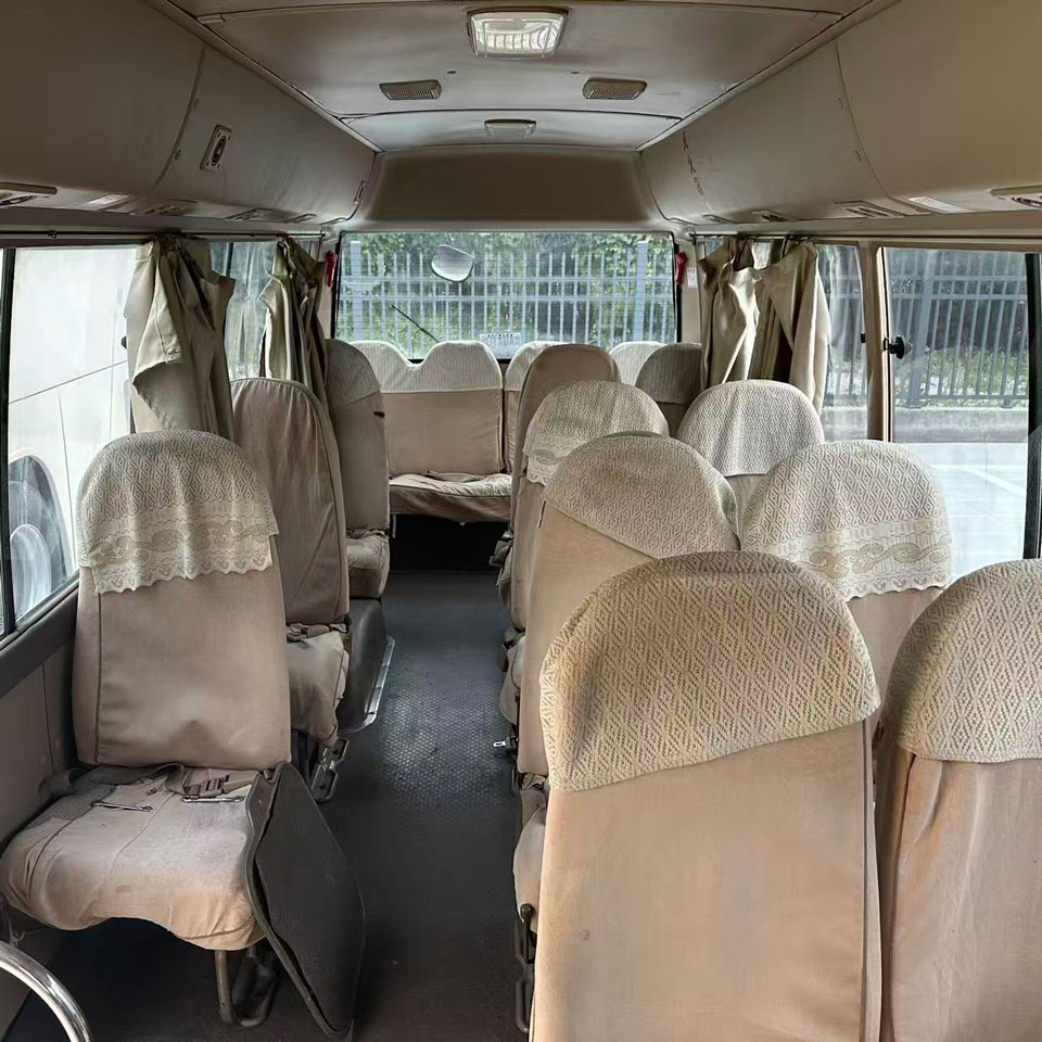 Coaster 20 Seats Gasoline Used Bus