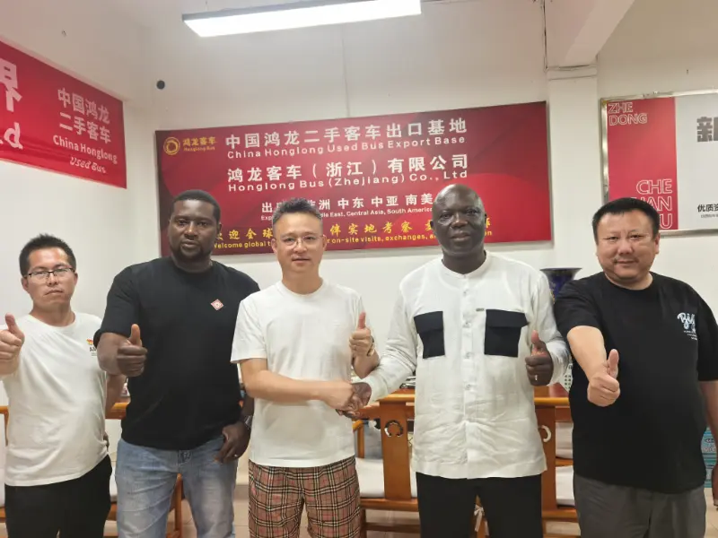 China Honglong Adds Double-Decker Buses to Used Coach Procurement; African Client Site Visits Proceed in Parallel